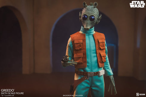 Sideshow Collectibles Star Wars Scum & Villainy Greedo 1/6 Action Figure