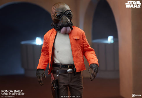 Sideshow Collectibles Star Wars Scum & Villainy Ponda Baba 1/6 Action Figure