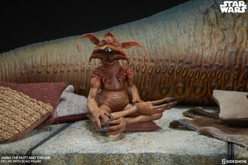 Sideshow Collectibles Star Wars episode VI Jabba the Hutt & Throne Deluxe 1/6 Action Figure