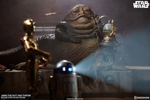 Sideshow Collectibles Star Wars episode VI Jabba the Hutt & Throne Deluxe 1/6 Action Figure