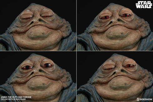 Sideshow Collectibles Star Wars episode VI Jabba the Hutt & Throne Deluxe 1/6 Action Figure