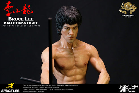 Star Ace Toys Bruce Lee Kali Sticks Fight (Normal Basement Version) - Enter The Dragon - 1/6 Scale Collectible Figure