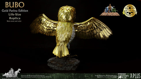 Star Ace Toys Bubo Gold Patina Edition (Deluxe Version) - Ray Harryhausen's Clash of the Titans - Collectible Statue