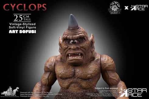 Star Ace Toys Cyclops (Vintage-Style) - Ray Harryhausen's - ART SOFUBI series - Collectible Statue