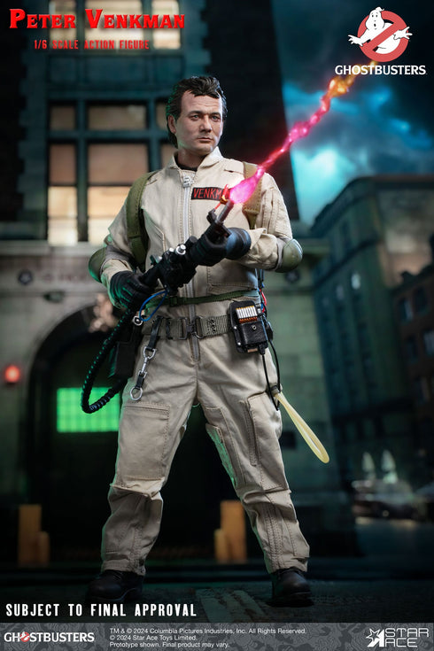 Star Ace Toys Ghostbusters (1984) Peter Venkman 1/6 Action Figure