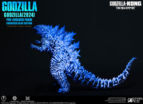 Star Ace Toys Godzilla vs. Kong: The New Empire Godzilla (2024) Evolved Blue Edition Soft Vinyl Statue
