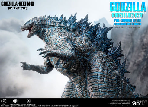 Star Ace Toys Godzilla vs. Kong: The New Empire Godzilla (2024) Evolved Blue Edition Soft Vinyl Statue