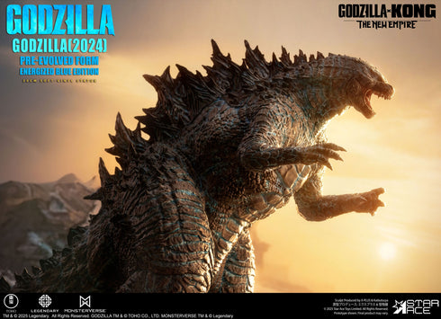 Star Ace Toys Godzilla vs. Kong: The New Empire Godzilla (2024) Evolved Blue Edition Soft Vinyl Statue