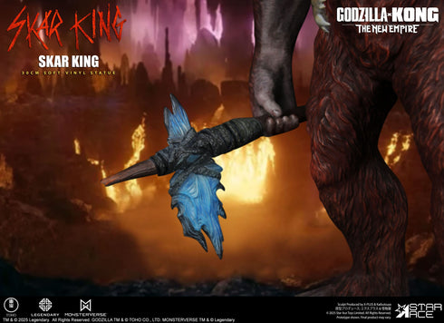 Star Ace Toys Godzilla vs. Kong: The New Empire Skar King Unleash the Titan Soft Vinyl Statue