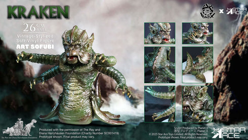 Star Ace Toys Ray Harryhausen's The Kraken (Vintage Style) Soft Vinyl Statue