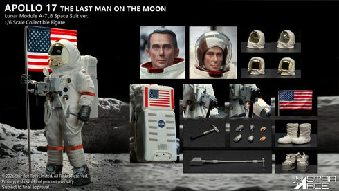 Star Ace Toys The Last Man on the Moon - NASA Apollo 17 - 1/6 Scale Collectible Figure