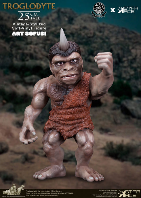 Star Ace Toys Troglodyte (Vintage-Style) - Ray Harryhausen's - ART SOFUBI series - Collectible Statue