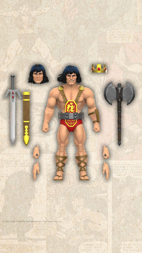 Super7 Conan the Barbarian ULTIMATES! Kull The Conqueror Action Figure