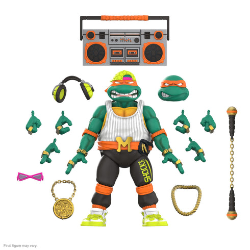 Super7 Teenage Mutant Ninja Turtles ULTIMATES! Rappin' Mike Action Figure