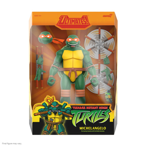 Super7 Teenage Mutant Ninja Turtles ULTIMATES! Wave 12 Michelangelo Action Figure