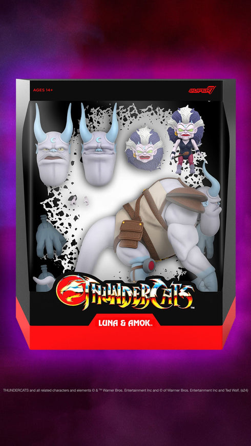Super7 Thundercats ULTIMATES! Luna & Amok Action Figure