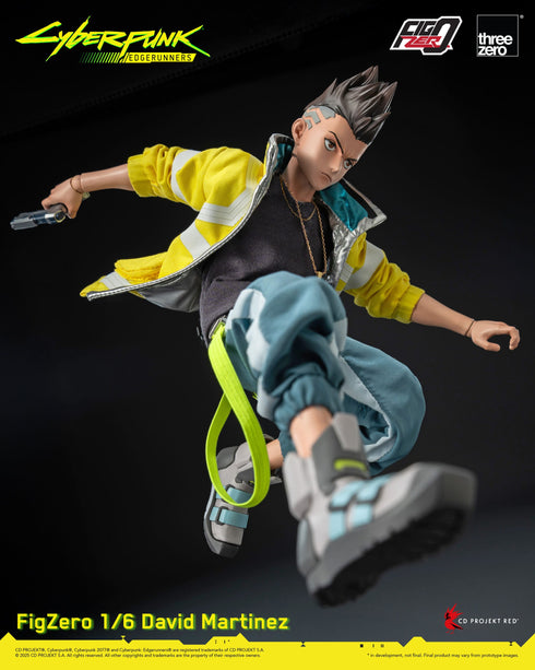 Threezero Cyberpunk: Edgerunners David Martinez FigZero 1/6 Action Figure