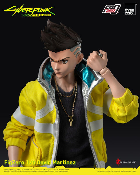 Threezero Cyberpunk: Edgerunners David Martinez FigZero 1/6 Action Figure