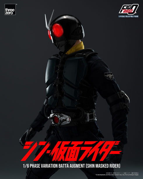 Threezero Kamen Rider Phase Variation Batta Augment (Shin Masked Rider) FigZero 1/6 Action Figure