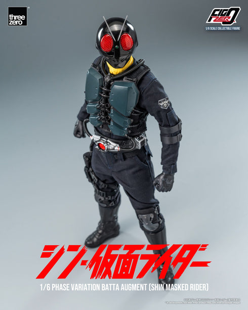 Threezero Kamen Rider Phase Variation Batta Augment (Shin Masked Rider) FigZero 1/6 Action Figure