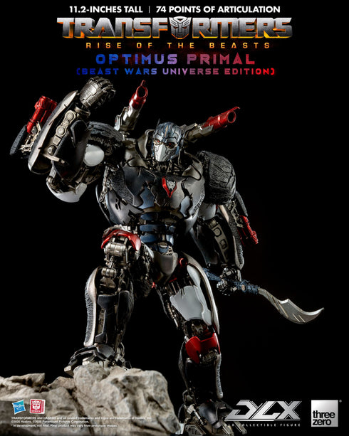 Threezero Optimus Primal (Beast Wars Universe Edition) DLX - Transformers: Rise of the Beasts - 1/6 Scale Collectible Figure