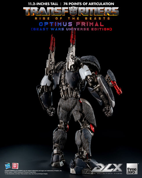 Threezero Optimus Primal (Beast Wars Universe Edition) DLX - Transformers: Rise of the Beasts - 1/6 Scale Collectible Figure