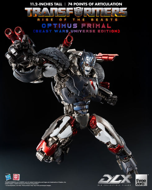 Threezero Optimus Primal (Beast Wars Universe Edition) DLX - Transformers: Rise of the Beasts - 1/6 Scale Collectible Figure