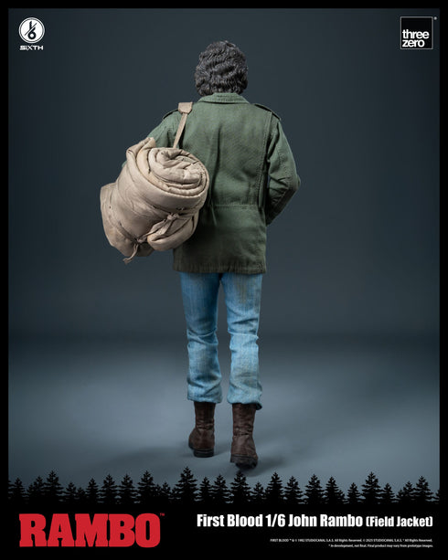 Threezero Rambo: First Blood John Rambo (Field Jacket) Action Figure