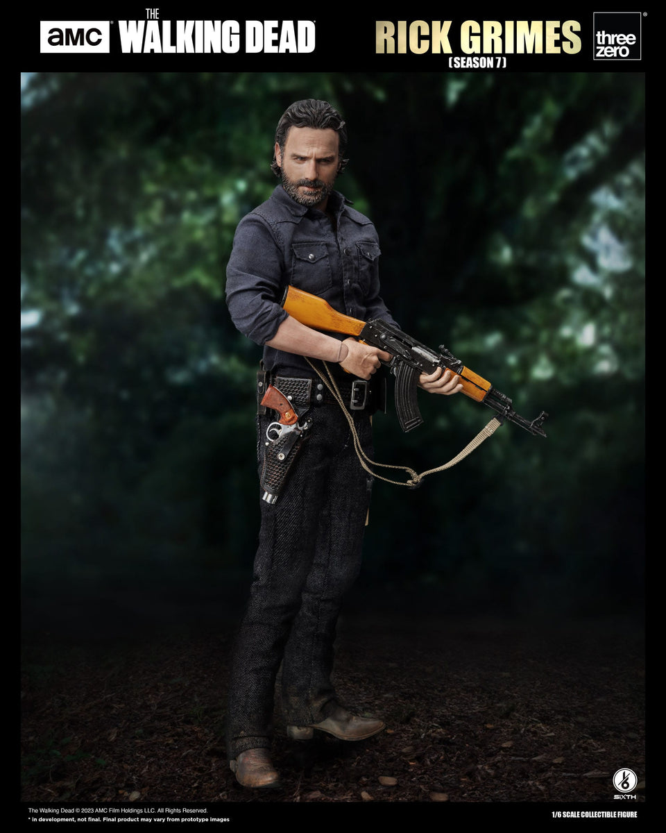 Threezero The Walking Dead Rick Grimes 1 6 Action Figure Movie Figures