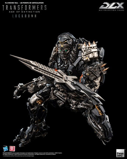 Threezero Transformers: Age of Extinction Lockdown DLX 1/6 Action Figure