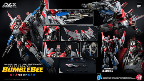 Threezero Transformers Bumblebee Starscream DLX 1/6 Action Figure