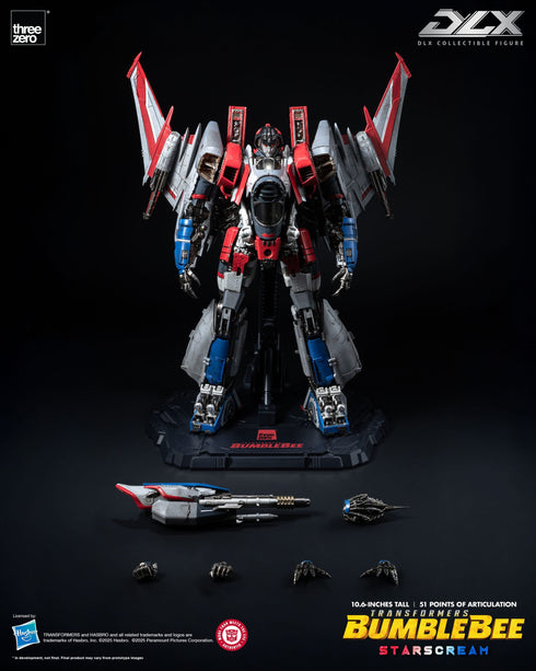 Threezero Transformers Bumblebee Starscream DLX 1/6 Action Figure