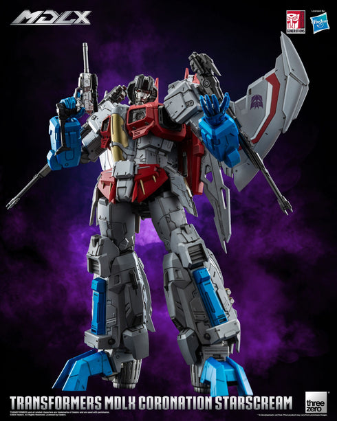 Threezero Transformers MDLX Coronation Starscream Action Figure