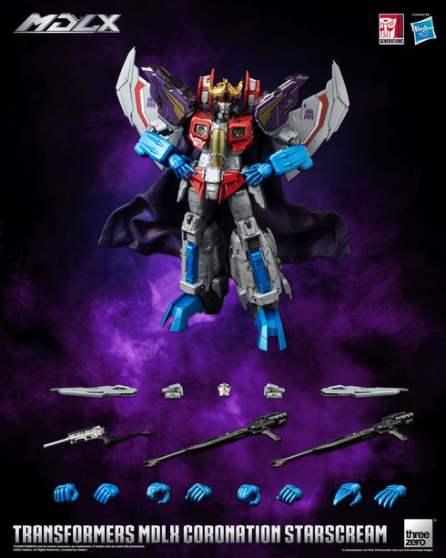 Threezero Transformers MDLX Coronation Starscream Action Figure