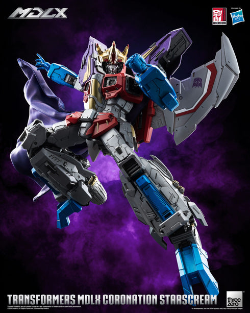 Threezero Transformers MDLX Coronation Starscream Action Figure