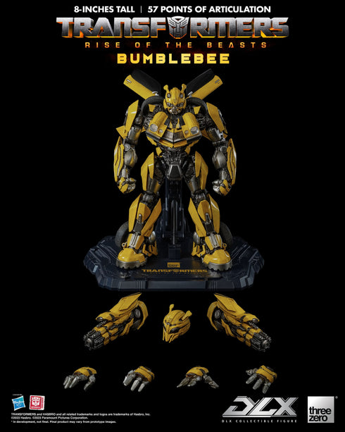 Threezero Transformers Rise of the Beasts Bumblebee DLX 1/6 Action Figure