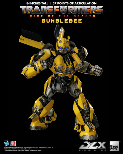 Threezero Transformers Rise of the Beasts Bumblebee DLX 1/6 Action Figure