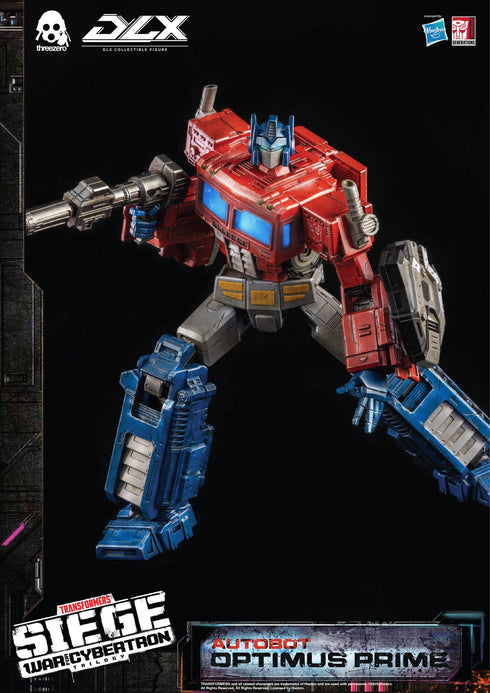 Threezero Transformers: War for Cybertron Trilogy Optimus Prime DLX 1/6 Action Figure