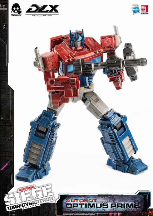 Threezero Transformers: War for Cybertron Trilogy Optimus Prime DLX 1/6 Action Figure