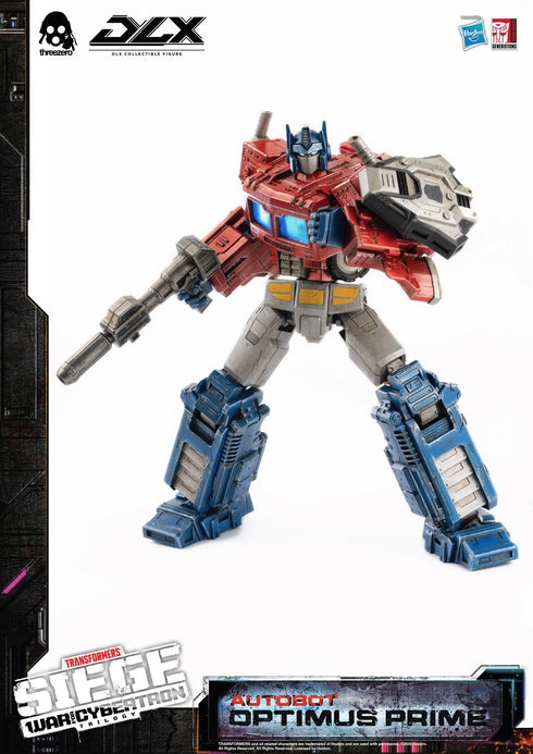 Threezero Transformers: War for Cybertron Trilogy Optimus Prime DLX 1/6 Action Figure