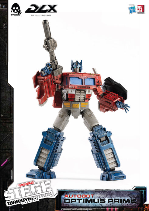 Threezero Transformers: War for Cybertron Trilogy Optimus Prime DLX 1/6 Action Figure