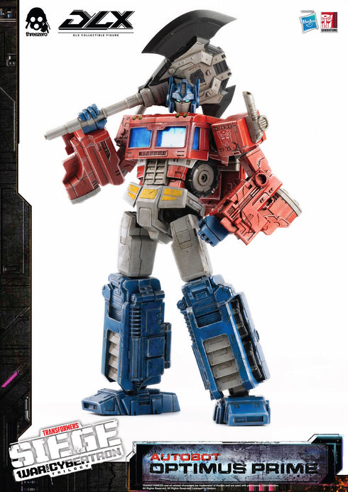 Threezero Transformers: War for Cybertron Trilogy Optimus Prime DLX 1/6 Action Figure