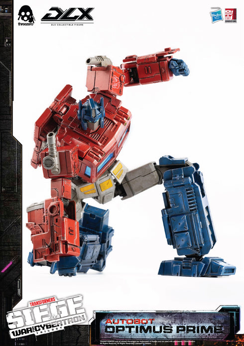 Threezero Transformers: War for Cybertron Trilogy Optimus Prime DLX 1/6 Action Figure