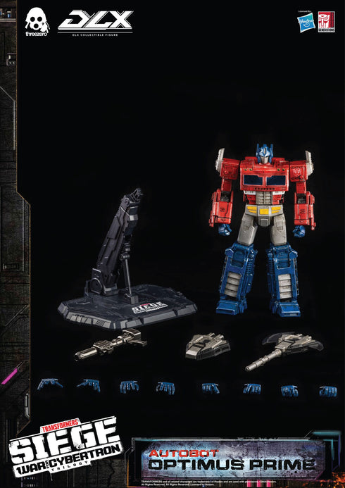Threezero Transformers: War for Cybertron Trilogy Optimus Prime DLX 1/6 Action Figure