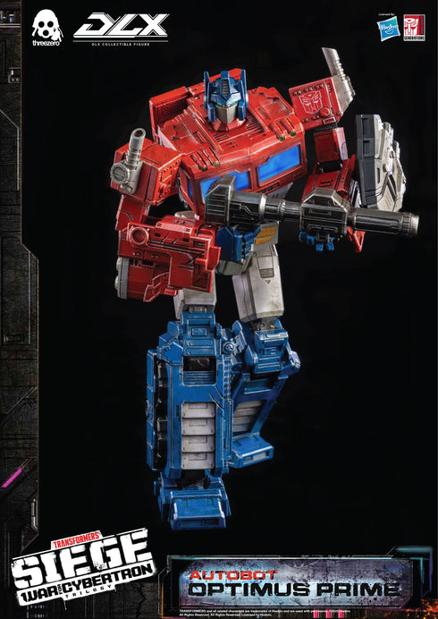 Threezero Transformers: War for Cybertron Trilogy Optimus Prime DLX 1/6 Action Figure