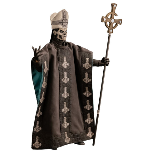 Trick or Treat Studios Papa Emeritus II - Ghost - 1/6 Scale Collectible Figure with Damaged Box
