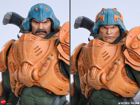 Tweeterhead Man-at-Arms - Masters of the Universe Legends - Collectible Maquette