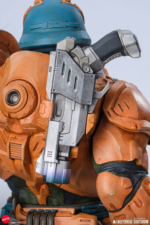Tweeterhead Man-at-Arms - Masters of the Universe Legends - Collectible Maquette