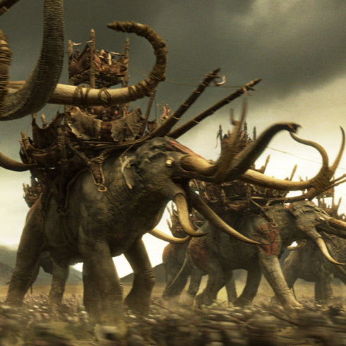 Weta Workshop Skull of a Mumak -The Lord of the Rings - Collectible Mini Statue