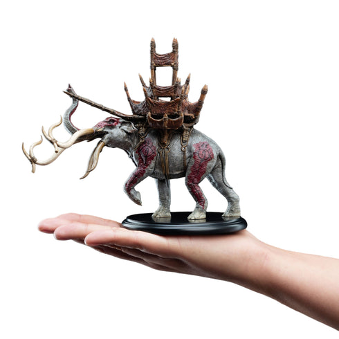Weta Workshop Mumak in Battle - The Lord of the Rings - Collectible Mini Statue